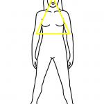 Woman Yellow Triangle Elbows